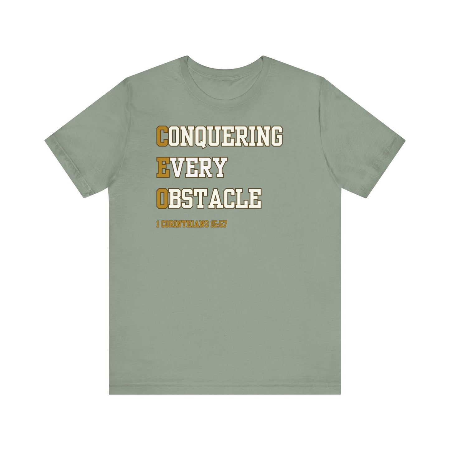 CEO Conquering Every Obstacle - Christian T-Shirt