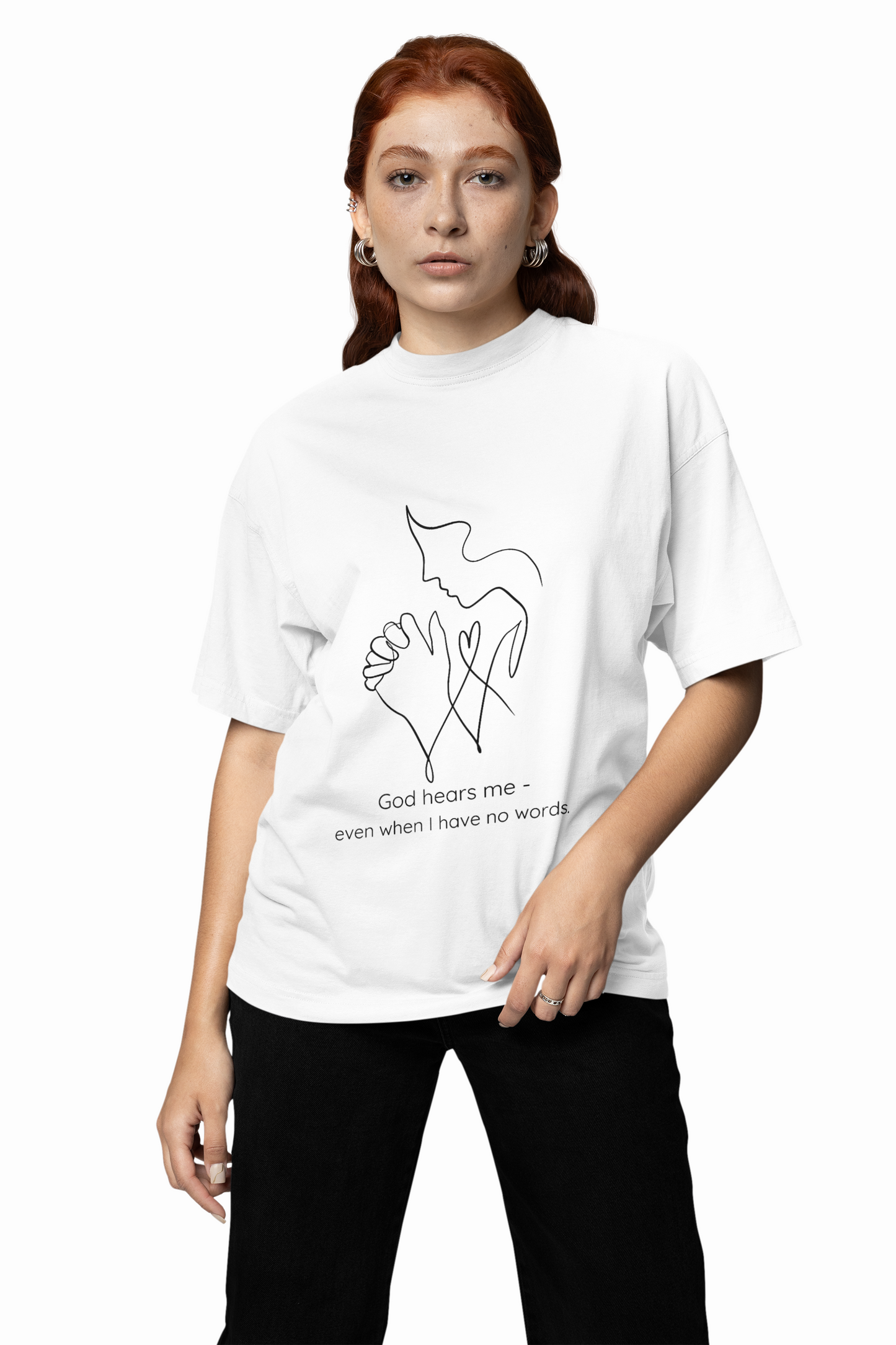 God Hears Me - Christian T-Shirt