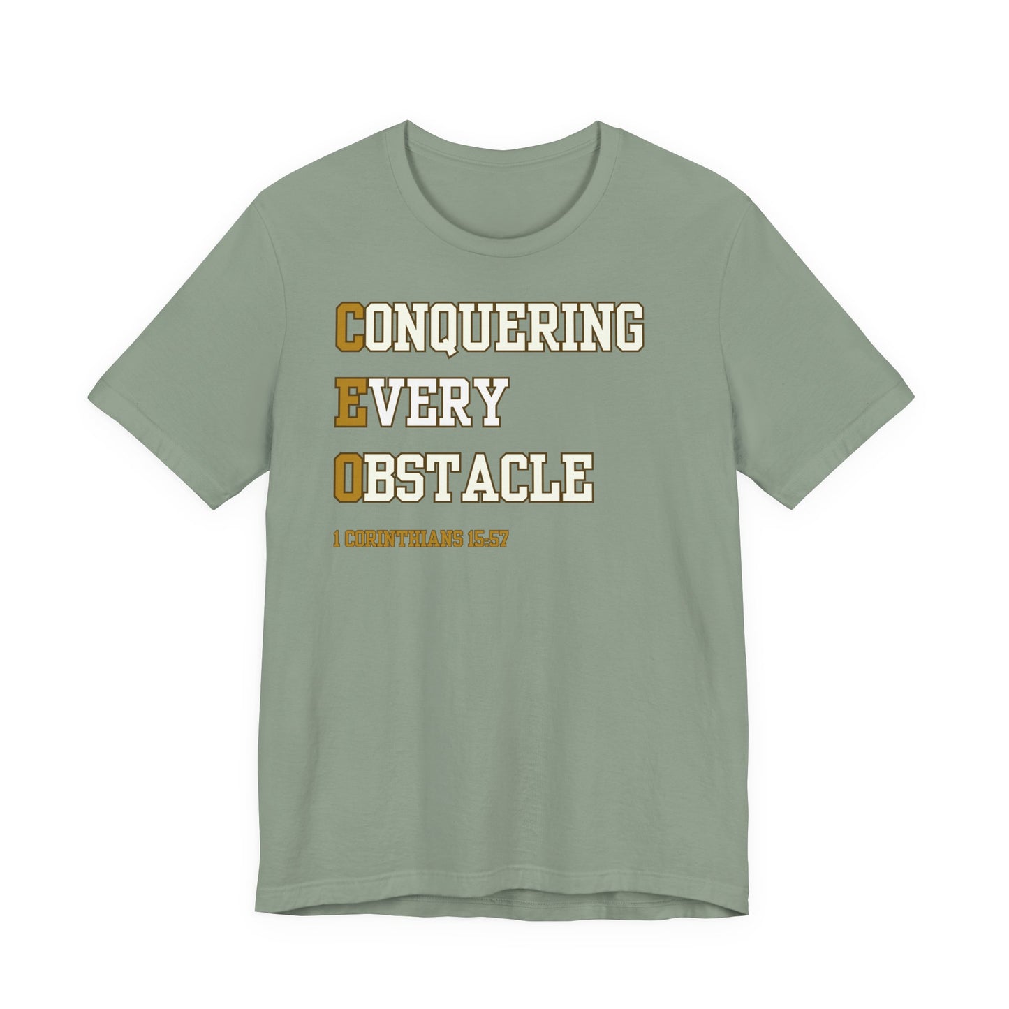 CEO Conquering Every Obstacle - Christian T-Shirt
