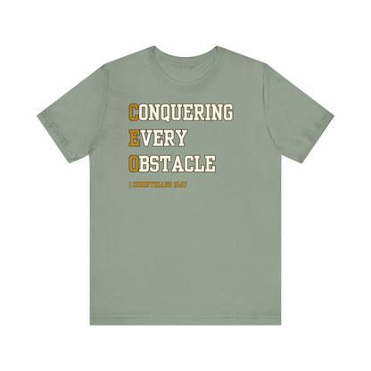 CEO Conquering Every Obstacle - Christian T-Shirt